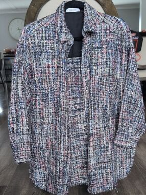 Multicolor Tweed Jacket